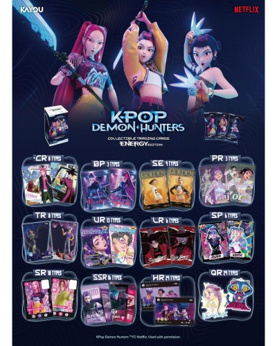 K-Pop Demon Hunters Energy Edition 01 - 1 Platinum Blister 