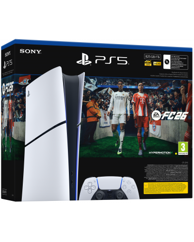 Konsola SONY PlayStation 5 Digital Slim Chassis E + FC26 