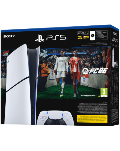 Konsola SONY PlayStation 5 Digital Slim Chassis E + FC26 