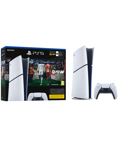 Konsola SONY PlayStation 5 Digital Slim Chassis E + FC26 