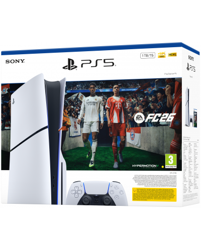 Konsola SONY PlayStation 5 Slim Chassis E + FC26 