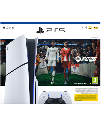 Konsola SONY PlayStation 5 Slim Chassis E + FC26 