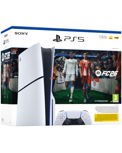 Konsola SONY PlayStation 5 Slim Chassis E + FC26 