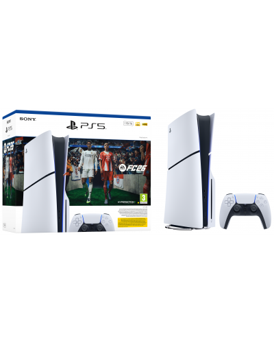 Konsola SONY PlayStation 5 Slim Chassis E + FC26 