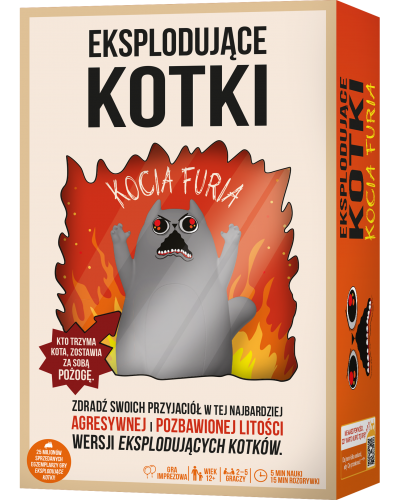 Eksplodujące Kotki Kocia furia Eksplodujące Kotki Kocia furia