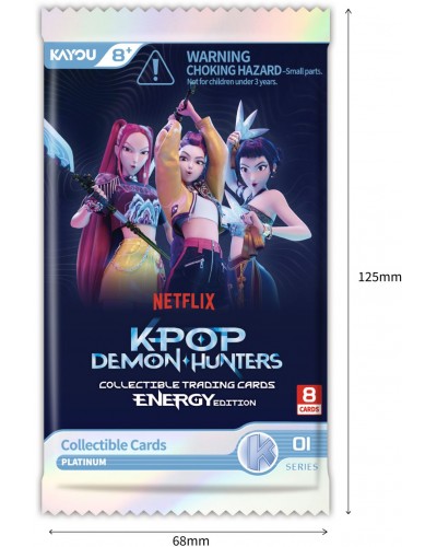 K-Pop Demon Hunters Energy Edition 01 - Platinum Booster Display (12)