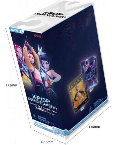 K-Pop Demon Hunters Energy Edition 01 - Platinum Booster Display (12)