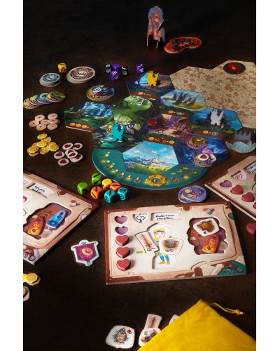 Kroniki zamku Avel Gra planszowa Kroniki zamku Avel Gra planszowa