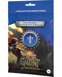 Gwint Legendarni bohaterowie z ballad Królestwa Północy Gwint Legendarni bohaterowie z ballad Królestwa Północy