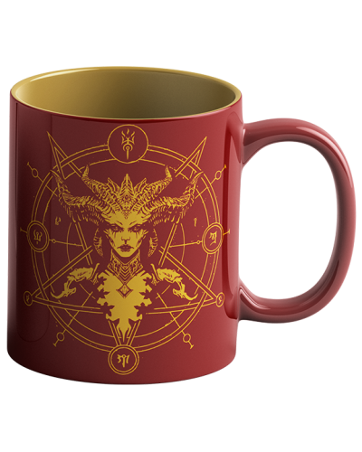 Kubek ceramiczny termoaktywny Diablo IV Lilith's Blood Good Loot Kubek ceramiczny termoaktywny Diablo IV Lilith's Blood Good Loot