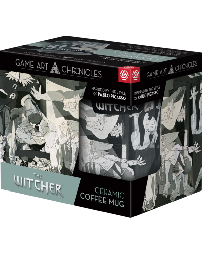 Kubek ceramiczny Wiedźmin Ciri & Pablo Picasso