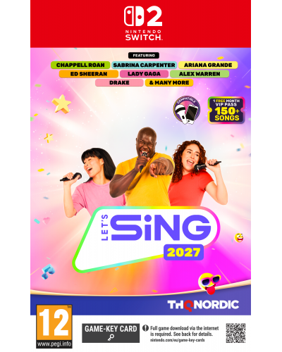 Let's Sing 2027 Nintendo Switch 2