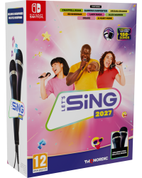 Let's Sing 2027 + 2 Mikrofony Nintendo Switch