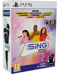 Let's Sing 2027 + 2 Mikrofony PS5
