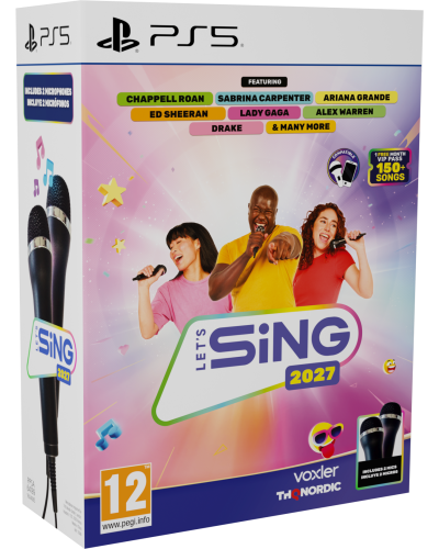 Let's Sing 2027 + 2 Mikrofony PS5 Let's Sing 2027 + 2 Mikrofony PS5