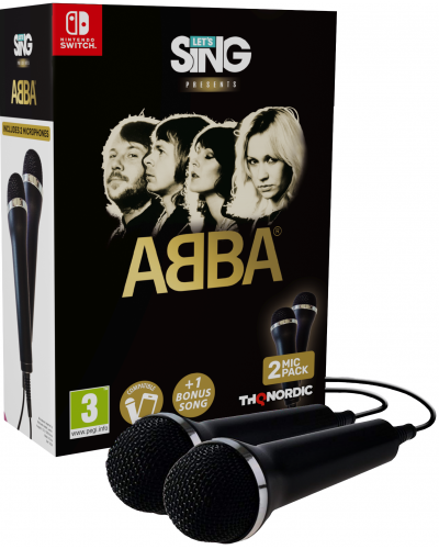 Let's Sing Abba 2027 + 2 Mikrofony Nintendo Switch