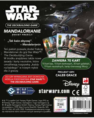 Star Wars The Deckbuilding Game Mandalorianie