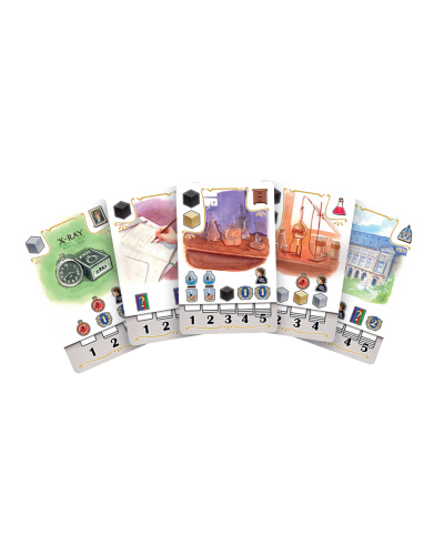 Śladami Marii Skłodowskiej-Curie Gra planszowa