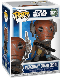 Figurka POP Star Wars Mercenary Guard Droid Bobblehead 821 Figurka POP Star Wars Mercenary Guard Droid Bobblehead 821