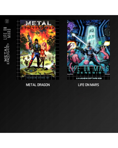 Metal Dragon I Life on Mars Evercade