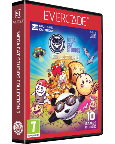 Mega Cat Studios Collection 3 Evercade Mega Cat Studios Collection 3 Evercade