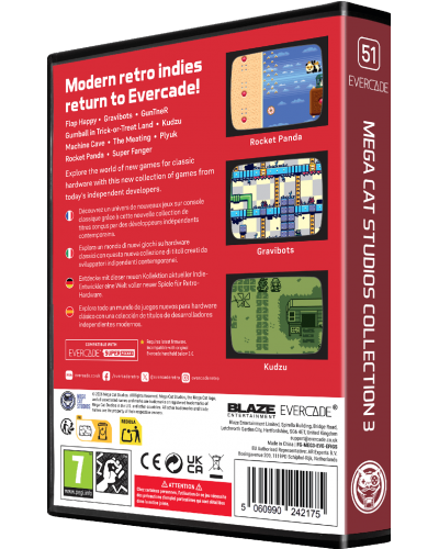 Mega Cat Studios Collection 3 Evercade Mega Cat Studios Collection 3 Evercade