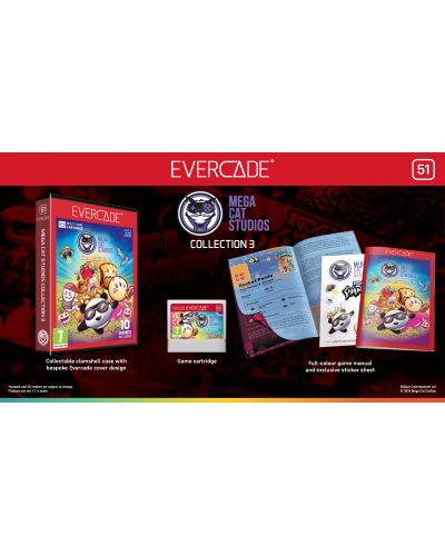 Mega Cat Studios Collection 3 Evercade Mega Cat Studios Collection 3 Evercade