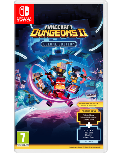 Minecraft Dungeons II Deluxe Edition Nintendo Switch Minecraft Dungeons II Deluxe Edition Nintendo Switch