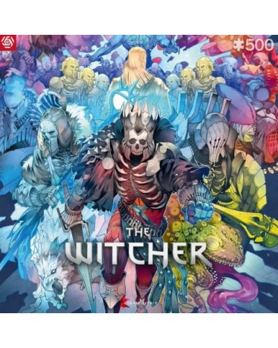 Puzzle Gaming The Witcher Monster Faction 500 Elementów Promocja Ferie Zimowe