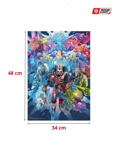 Puzzle Gaming The Witcher Monster Faction 500 Elementów Promocja Ferie Zimowe