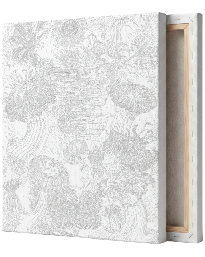 Ernst Haeckel Stworzenia morskie (malowanie po numerach)