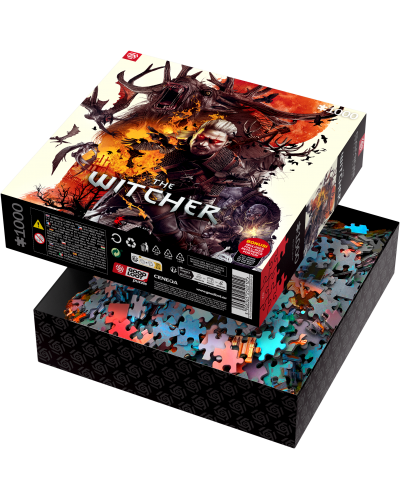 Puzzle Gaming The Witcher (Wiedźmin) Monsters 1000 elementów