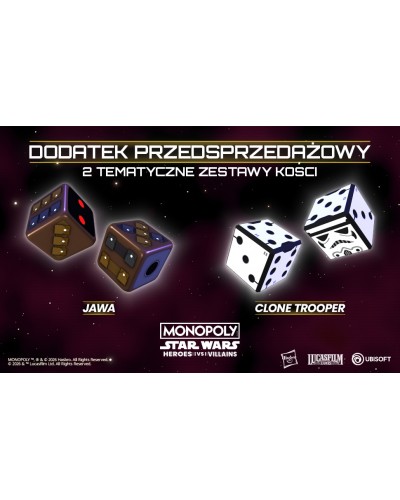 Monopoly Star Wars Heroes vs Villains PS5 + bonus premierowy + gratis