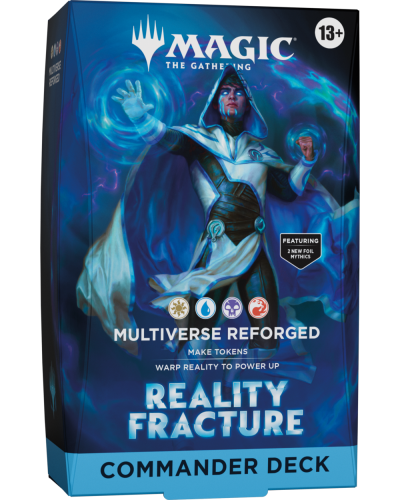 Magic the Gathering Reality Fracture - Commander Deck - Multiverse Reforged Magic the Gathering Reality Fracture - Commander Deck - Multiverse Reforged