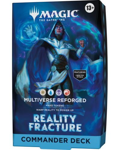 Magic the Gathering Reality Fracture - Commander Deck - Multiverse Reforged Magic the Gathering Reality Fracture - Commander Deck - Multiverse Reforged
