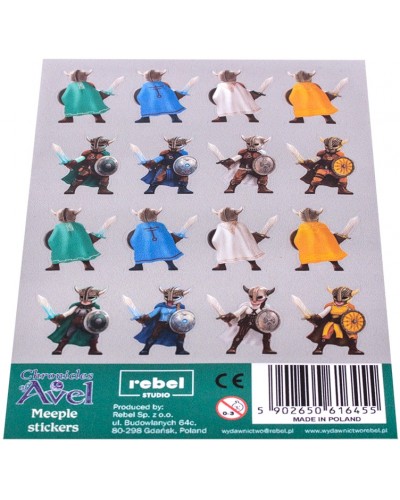 Kroniki zamku Avel Naklejki na meple