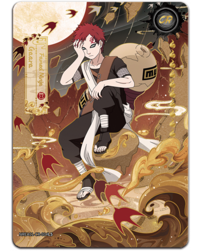 Naruto Smriti Collectible Cards - Earth Scroll 001 - 1 Gold Blister 