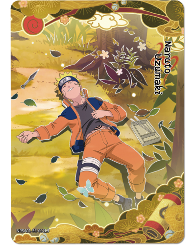 Naruto Smriti Collectible Cards - Heaven Scroll 001 - 1 Platinum Blister