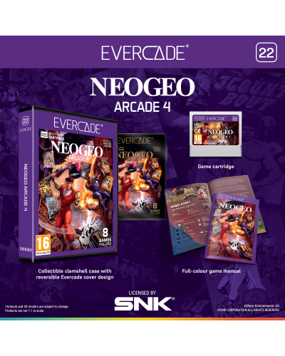 Neo Geo Arcade Collection 4 Evercade Neo Geo Arcade Collection 4 Evercade