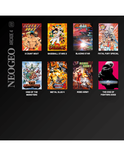 Neo Geo Arcade Collection 4 Evercade Neo Geo Arcade Collection 4 Evercade