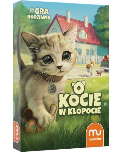 O kocie w kłopocie Rodzinna gra o poszukiwaniu kociego domu
