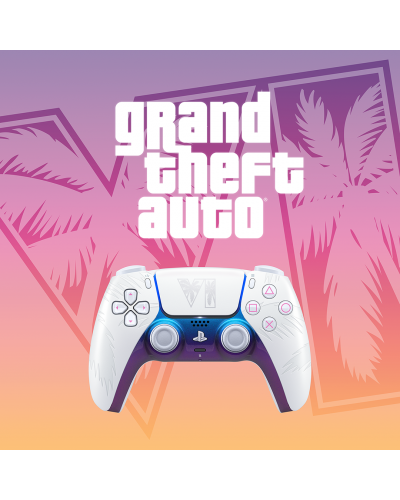 Kontroler Sony bezprzewodowy DualSense edycja limitowana Grand Theft Auto VI White Kontroler Sony bezprzewodowy DualSense edycja limitowana Grand Theft Auto VI White