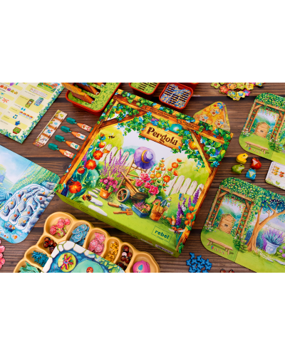 Pergola Gra planszowa + dodatkowe żetony lawendy!