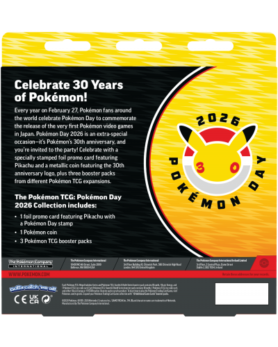 Pokemon TCG 2026 Pokémon Day Collection