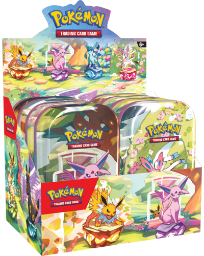 Pokémon TCG Scarlet & Violet - Prismatic Evolutions - Mini tin BUNDLE 8
