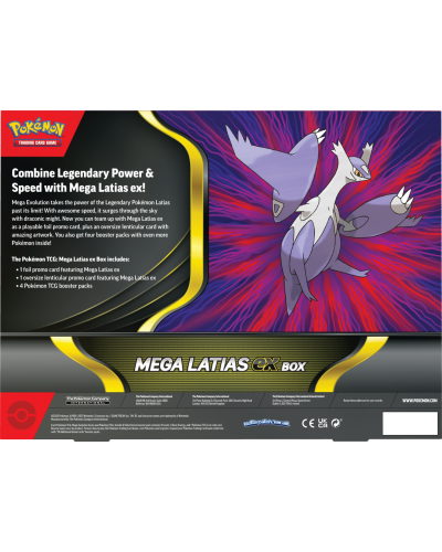 Pokémon TCG Mega Latias ex Box Pokémon TCG Mega Latias ex Box