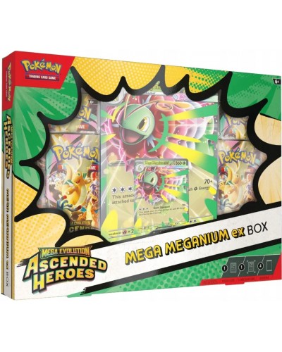 Pokémon TCG Mega Evolution - Ascended Heroes - Mega Meganium ex Box