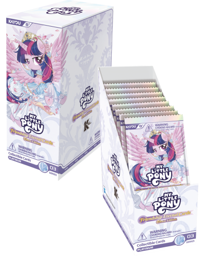 My Little Pony Frendship Eternal Cards - Moon Edition 003 - Platinum Booster Display (12) 