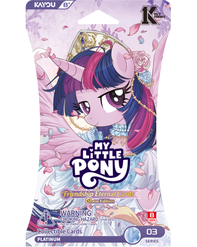 My Little Pony Frendship Eternal Cards - Moon Edition 003 - 1 Platinum Blister 