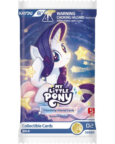 My Little Pony Frendship Eternal Cards Rainbow Edition 1 Gold Booster